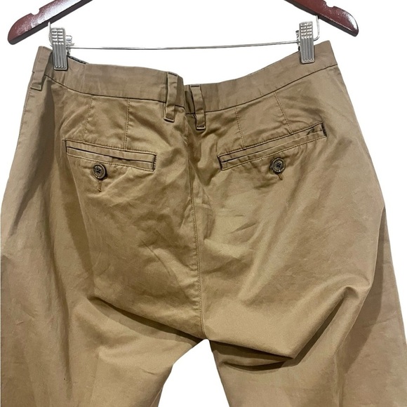 Ted Baker Teds Tall Fit Slim Fit Chino Khaki Brown Pants Mens 34T Career Busines - Picture 8 of 10